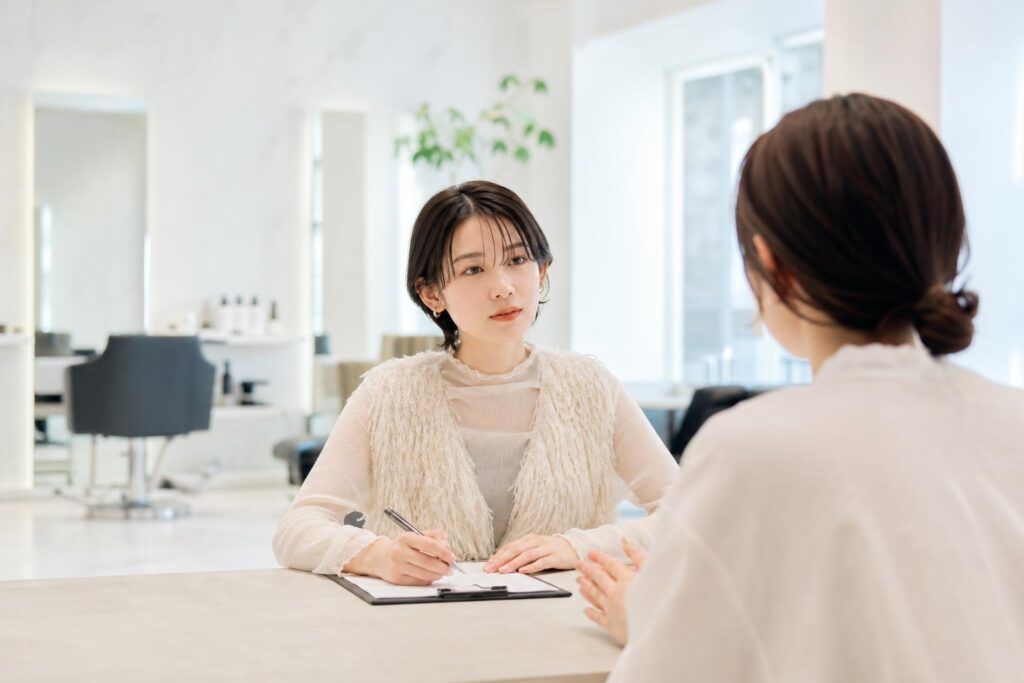 美容師のブランク明け復職、面接で技術面の不安はどう伝える？