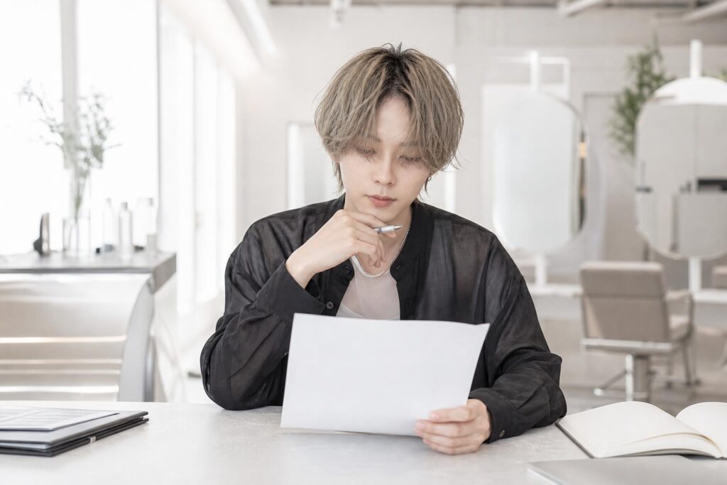 美容師の職務経歴書には何を書く？サロンに伝わる経験の書き方